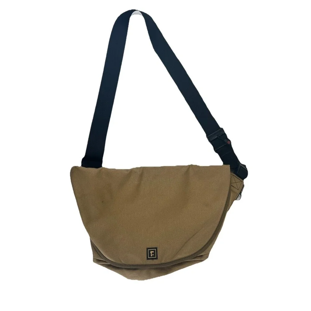 Rickshaw Bagworks Messenger Bag Laptop Canvas Tote Bag USA Adjustable Strap